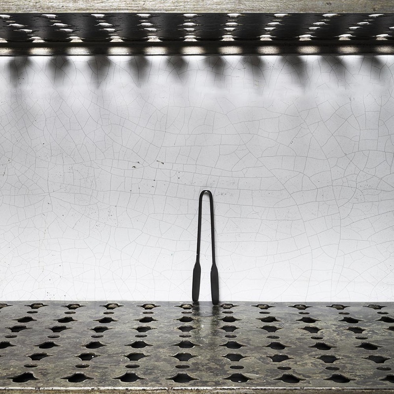 Pince en mtal martel - Anthracite - La Nouvelle Table