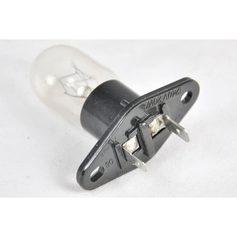 Microwave oven bulb, 240 Volts, 20 Watts, plastic base T170 - Z612E5G50XN