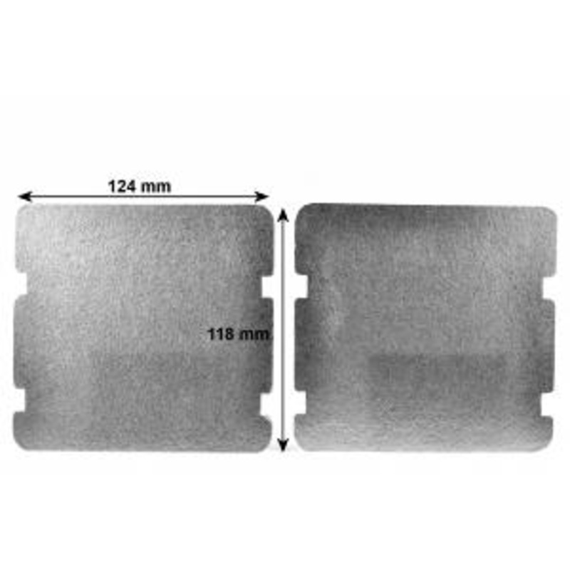 Sharp R-555SLM Microwave Waveguide Cover Pack of 2 - PCOVPA349WRE0