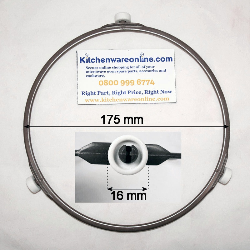 Panasonic microwave oven turntable roller ring (177mm) - 12170000004331