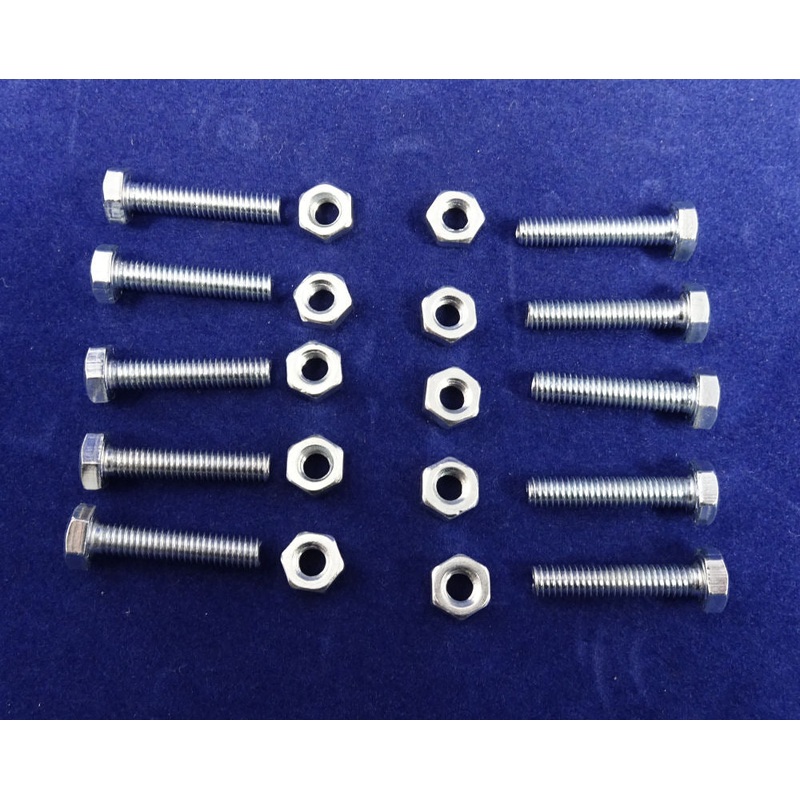 Replacement nuts and bolts for oven elements