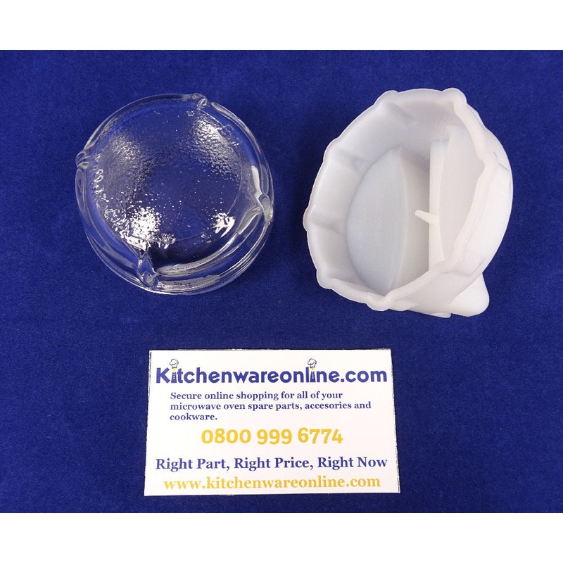 Siemens microwave oven bulb glass and removal tool