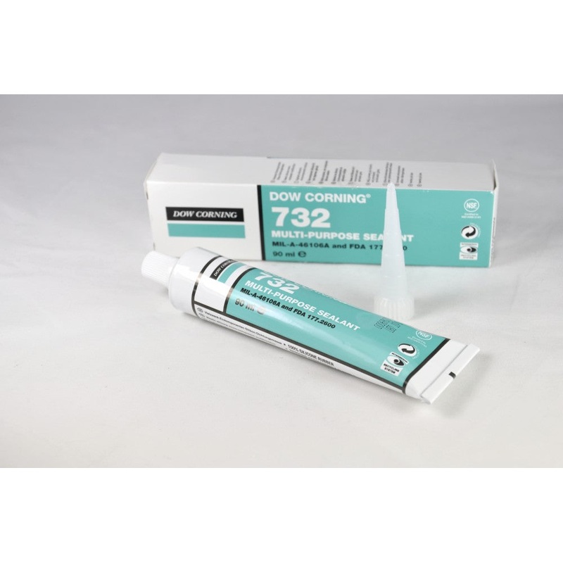 White silicon RTV sealant 90ml