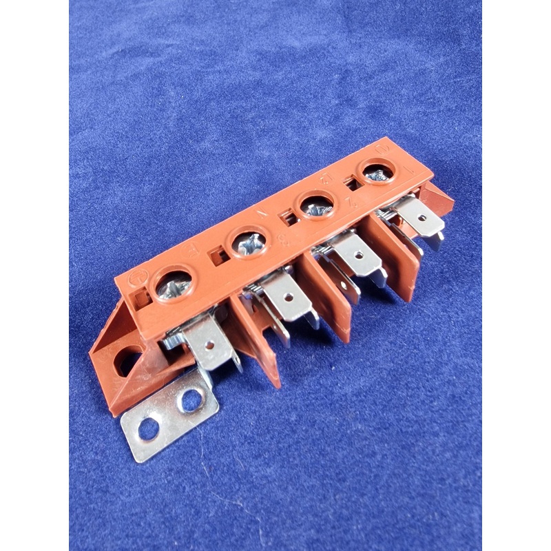 4 pole 40A terminal block - UNI610