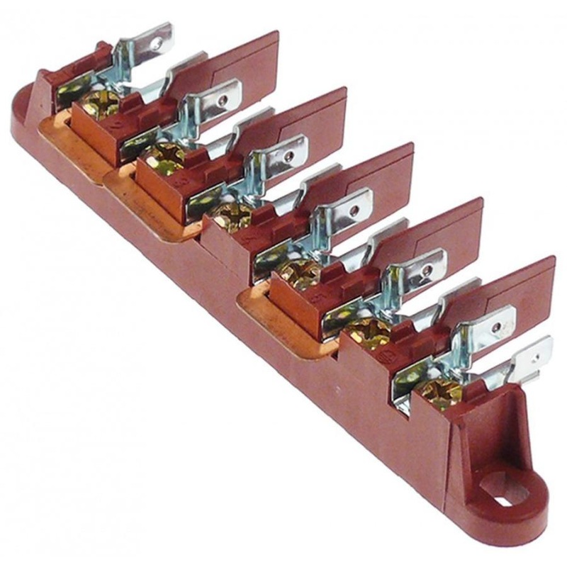 6 pole 40A terminal block - UNI636