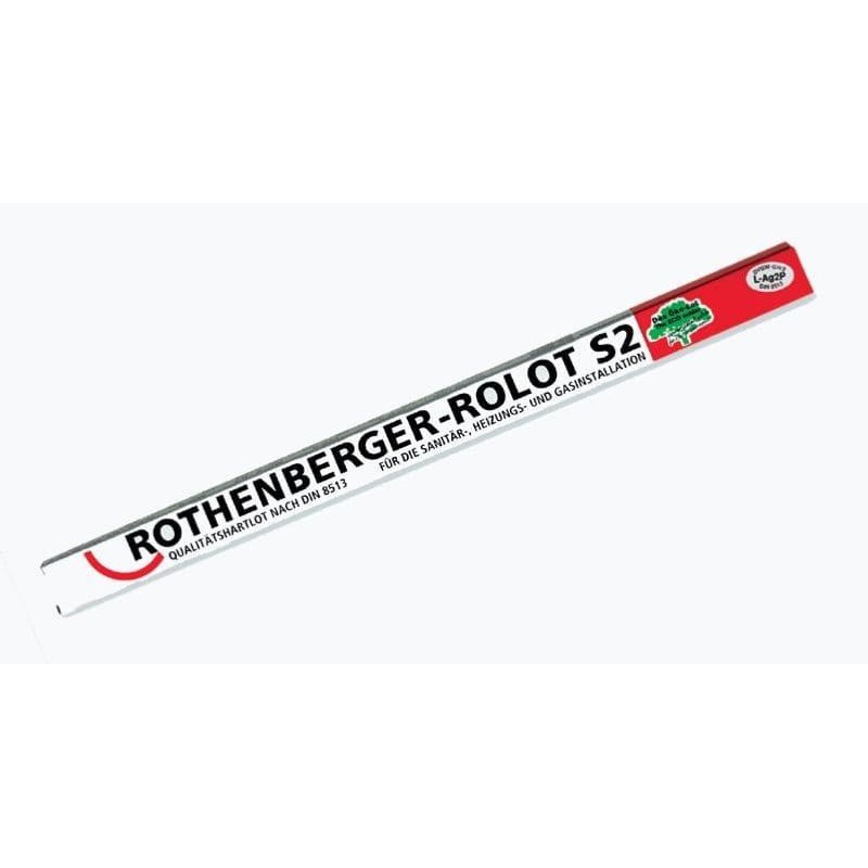 REFRIGERATION BRAZING ROD 1KG S2 ROTHENBERGER