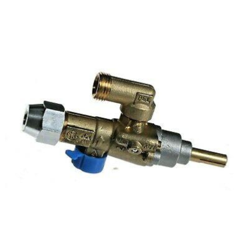 Universal gas tap pel22v with pilot burner and vernier