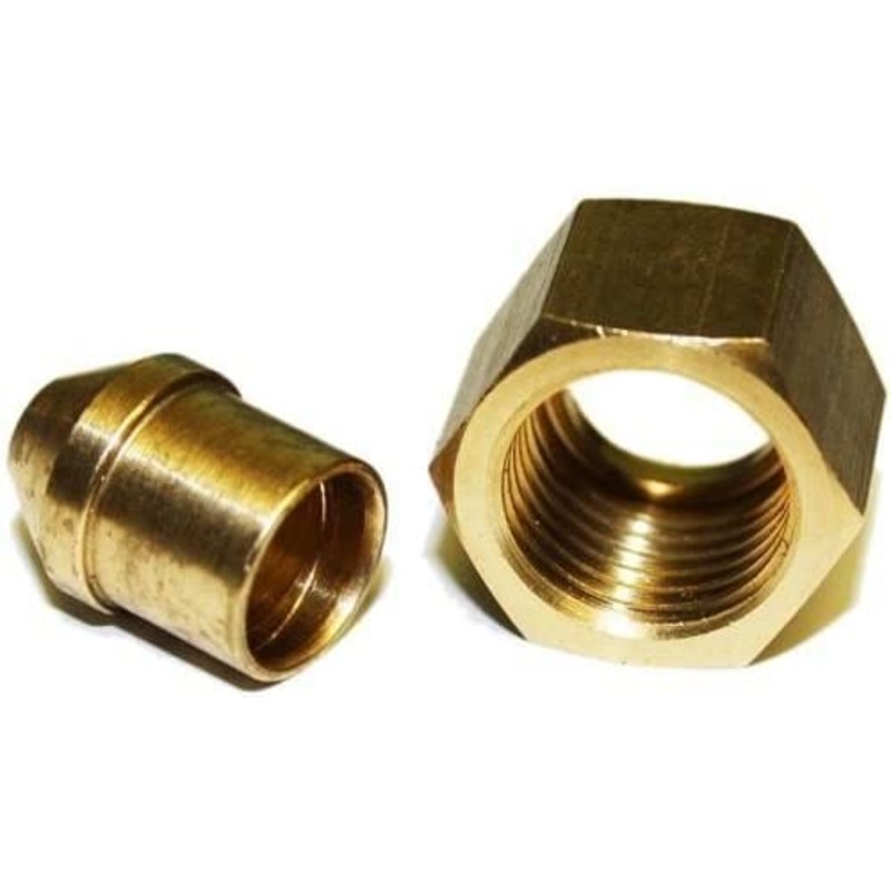 UNIVERSAL NUT AND OLIVE 3/16"
