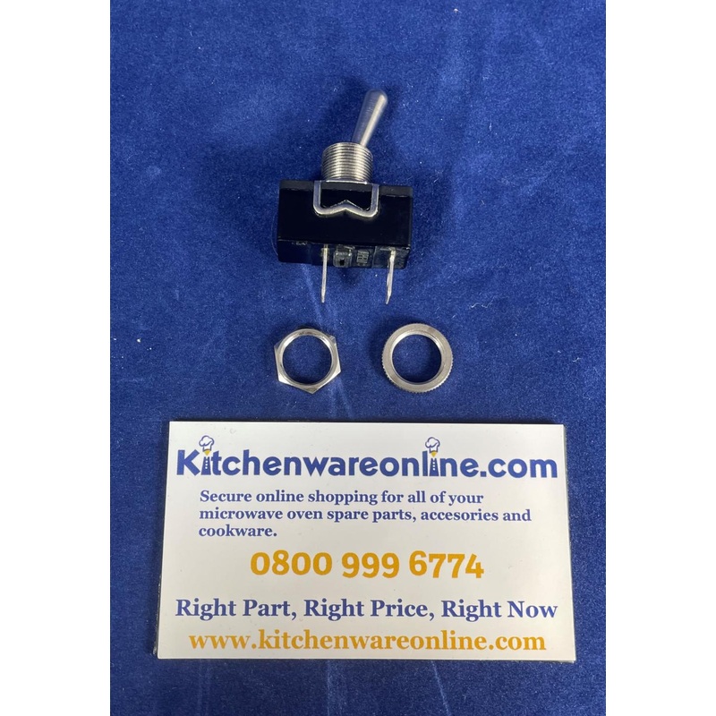 Universal toggle ON/OFF 10 A@ 24 V dc, 15 @ 250v