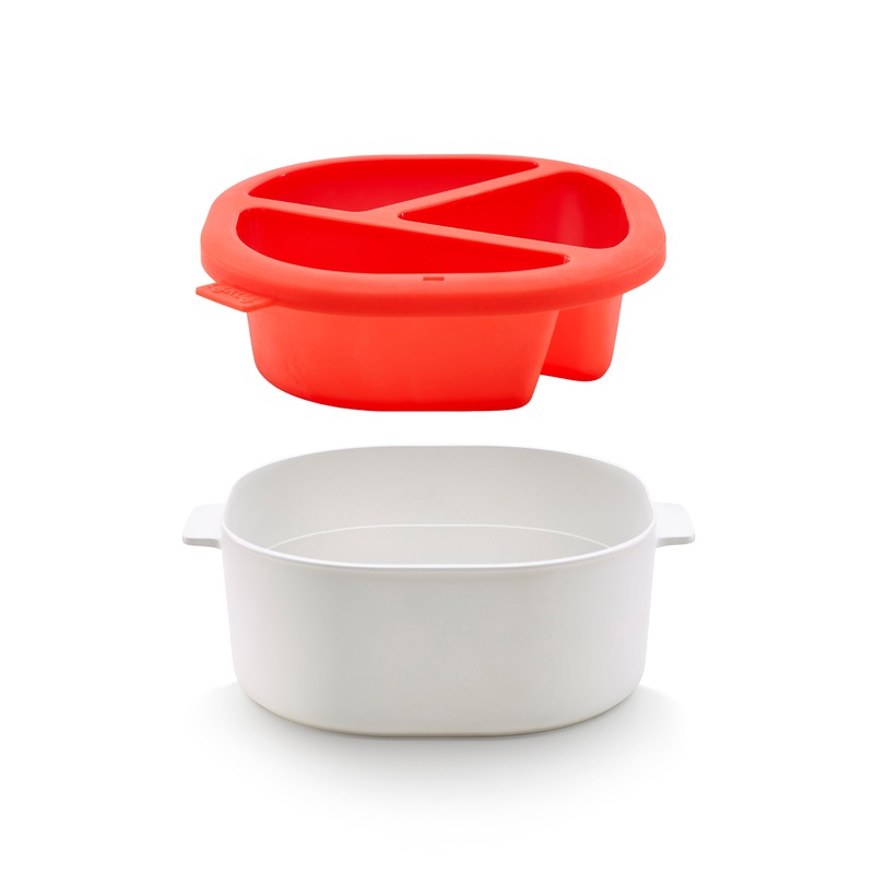 Lekue microwave chocolate fondue set