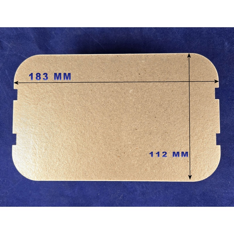 Miele Microwave Waveguide cover 183mm x 112mm