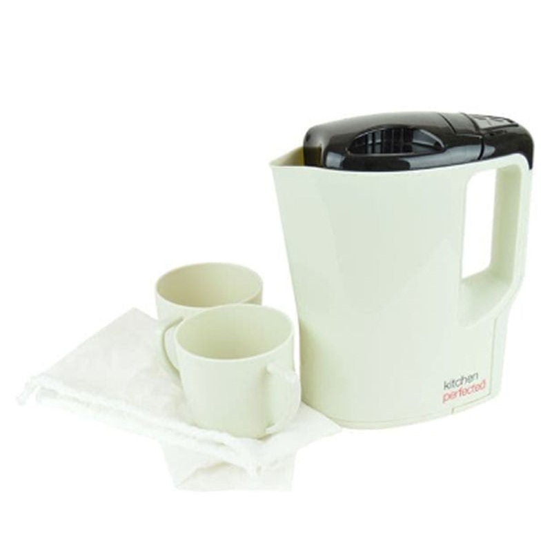 0.9 Litre Lightweight Corded Kettle drawing only 1000 watts.