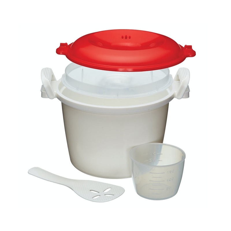 Kitchencraft Microwave Rice Cooker, 1.5 litre