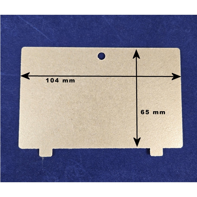 Bosch CMA583MB0B Microwave oven waveguide cover - 00617090 - Pack of 2