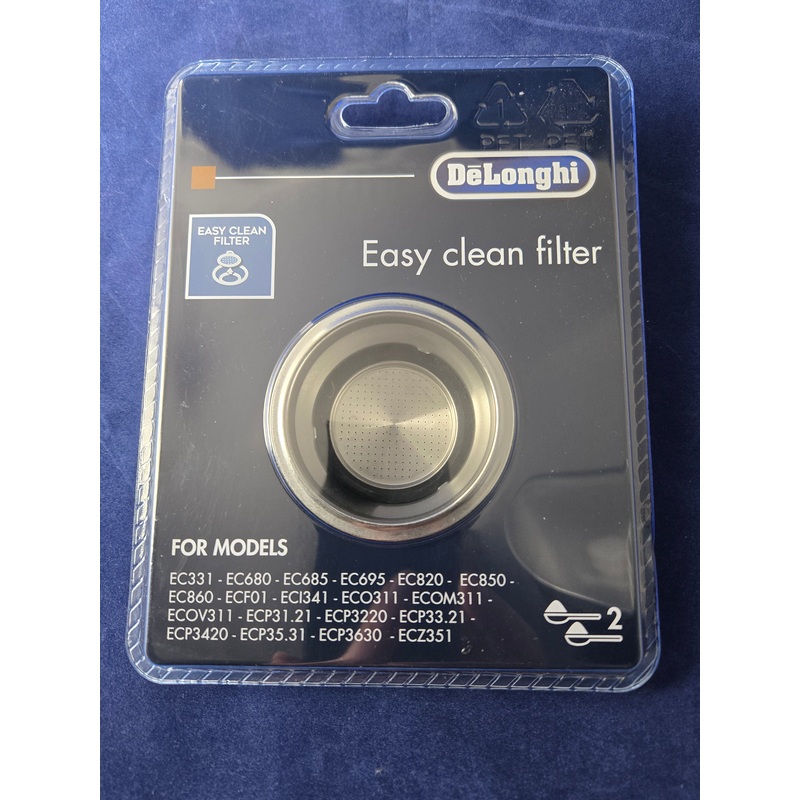 DeLonghi 2 Cup easy clean filter for Coffee maker - 5513281001