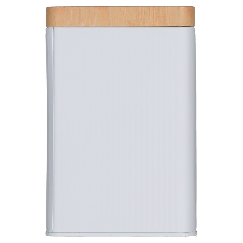 Embossed Rectangular Storage Tin