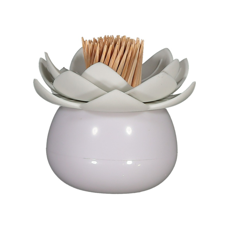 Toothpick Holder White