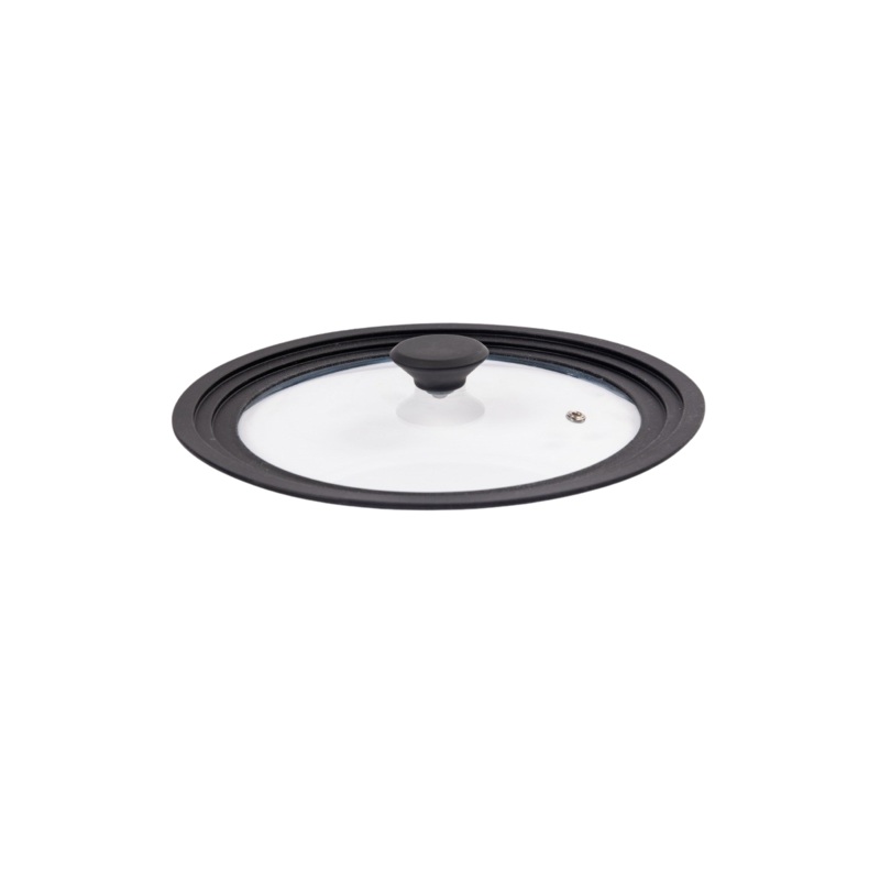 Multi-Size Silicone Rim Glass Lid