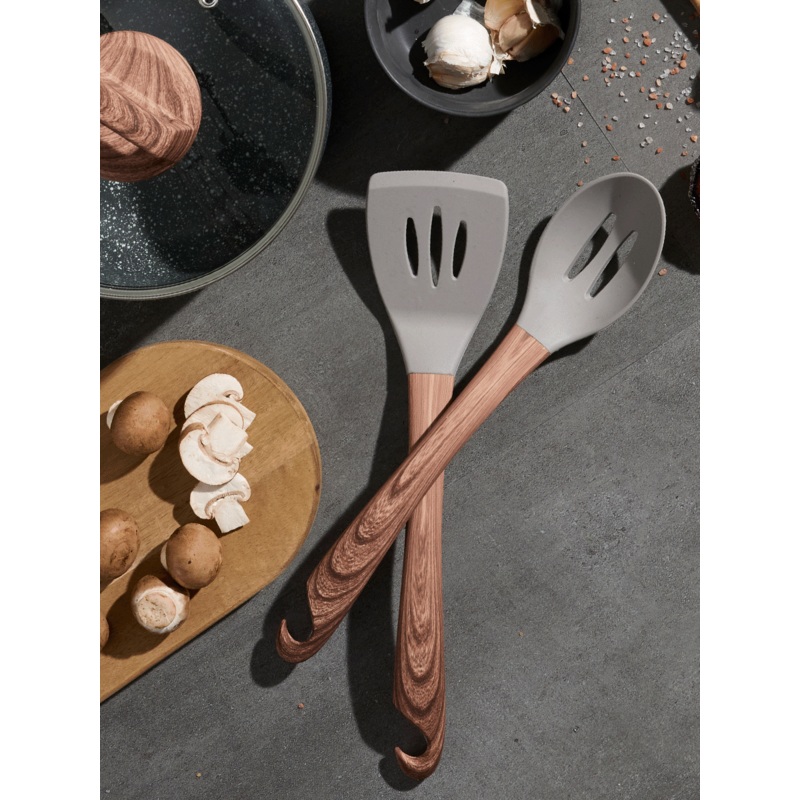 Wood Look Utensil Set